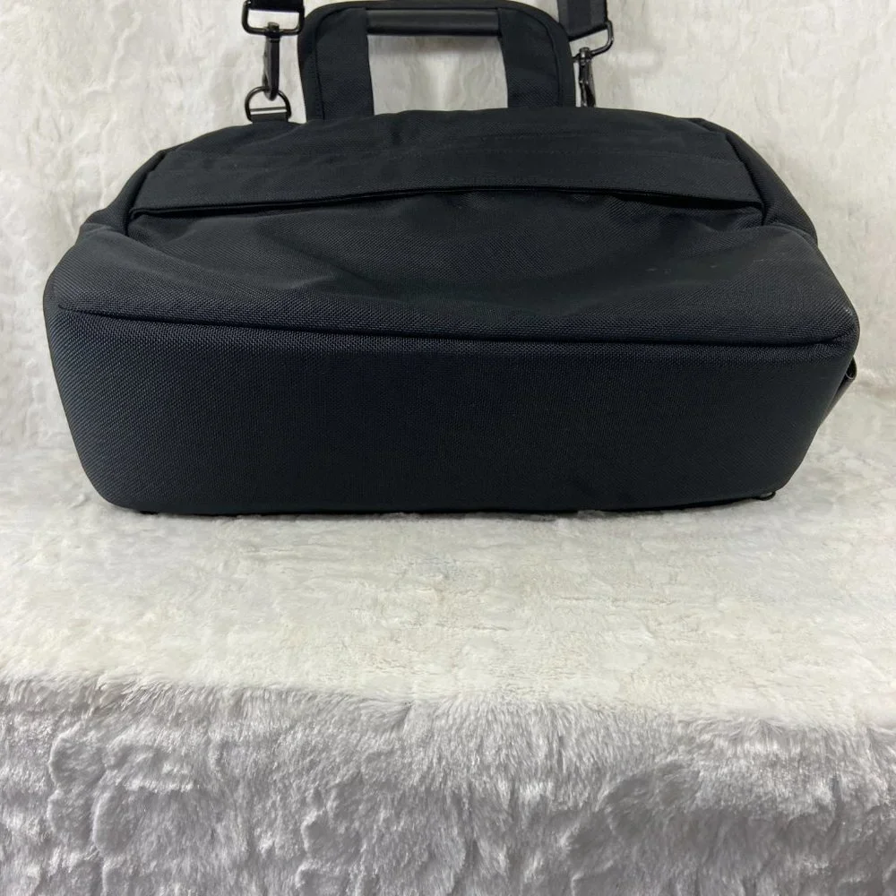 Brenthaven Carrying Briefcase Messenger Bag Laptop Computer Office Black 17